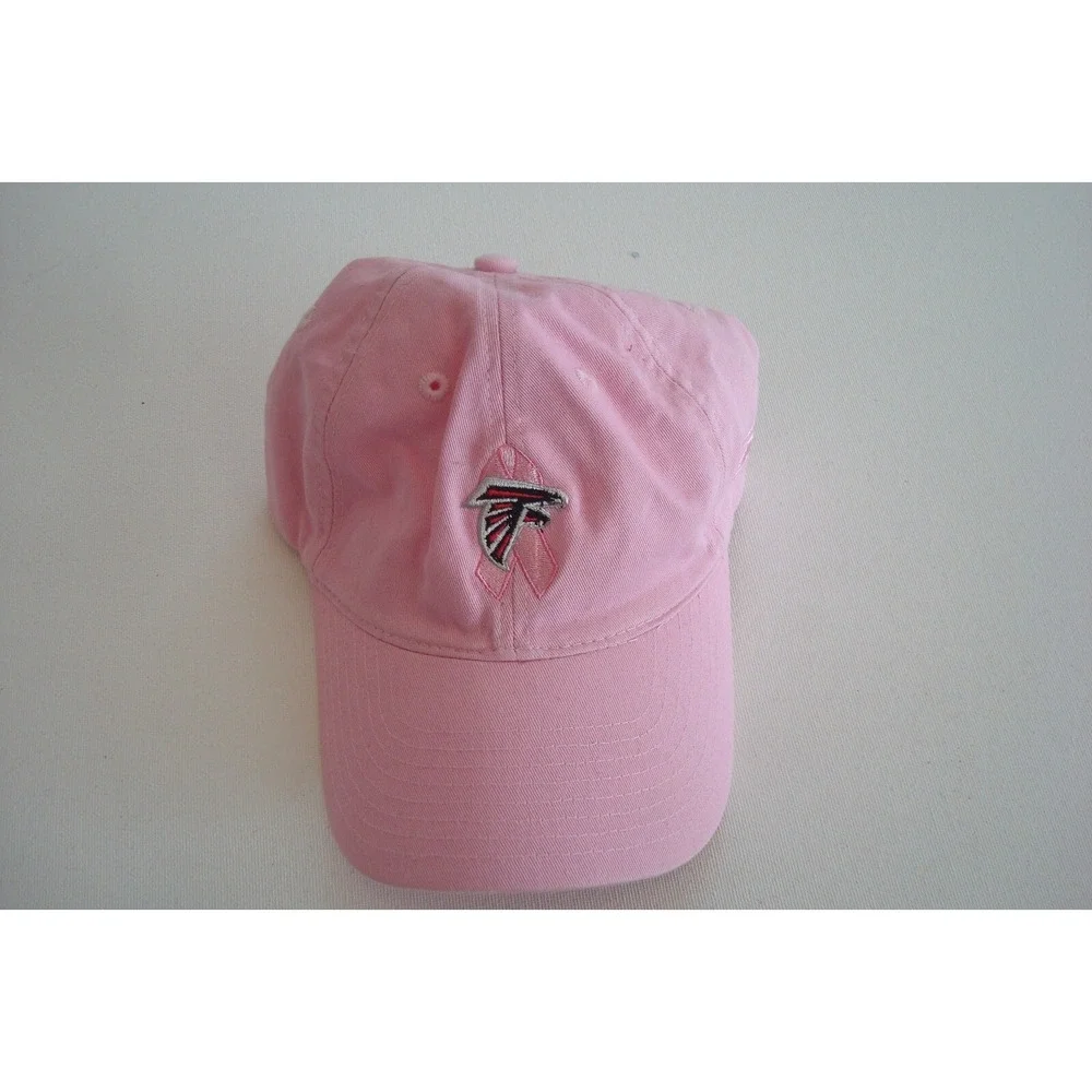 ATLANTA FALCONS PINK     STRAPBACK DEADSTOCK‎ HAT CAP VINTAGE J2 BEACH GOLF